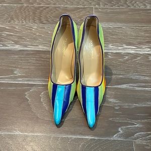 Dolce&Gabbana pointy toe multicolored pump